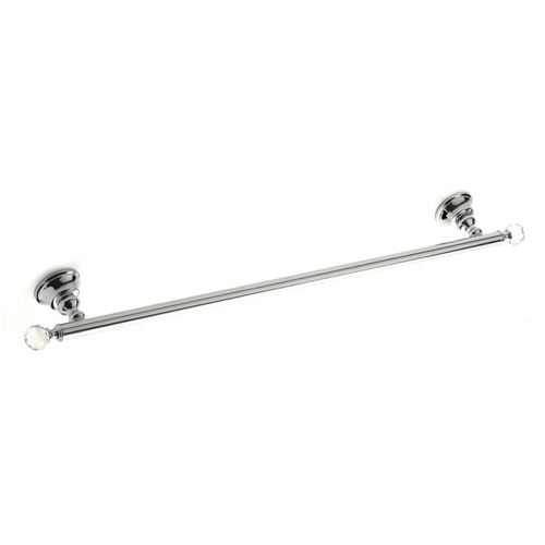 Towel Bar, StilHaus SL05, Brass 24 Inch Towel Bar with Crystals SL05